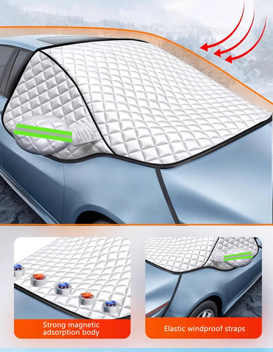 5-Layer Disc Protection with Windproof and Magnetic Features – Complete Ice Shield