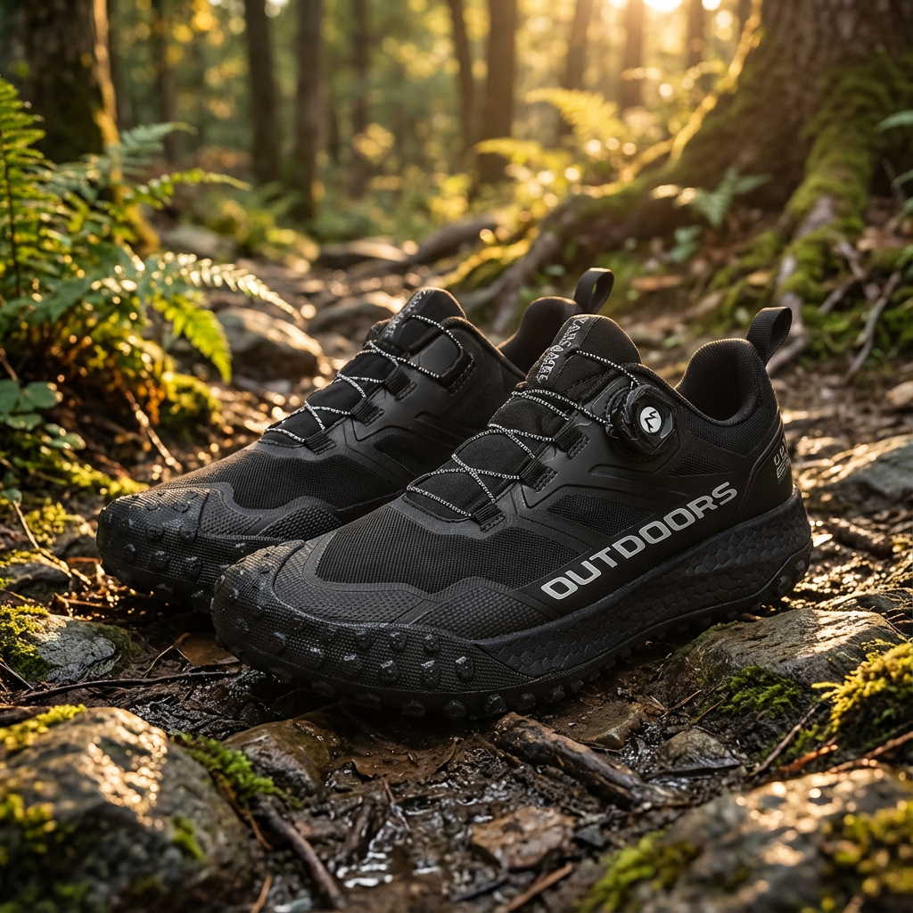 Lightweight Slip-Resistant Hiking Footwear