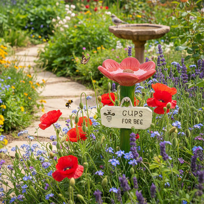 Pollinator Moisture Keeper for a Flourishing Garden