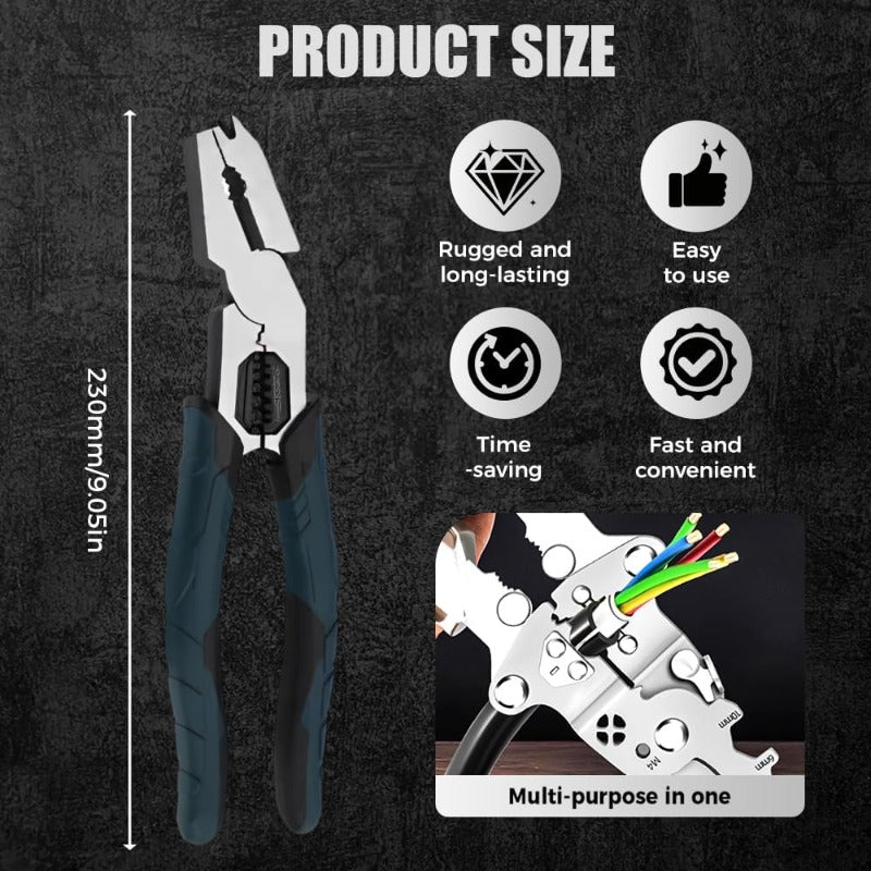 All-in-One Electric Wire Cutting and Stripping Tool