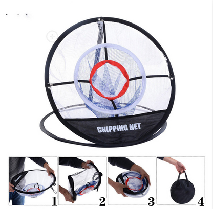 Portable Golf Swing Trainer Net for Indoor and Outdoor Use