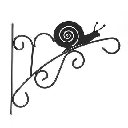 Metal Wall Hooks for Plants | Flower Pot Holder | Balcony and Garden Decor