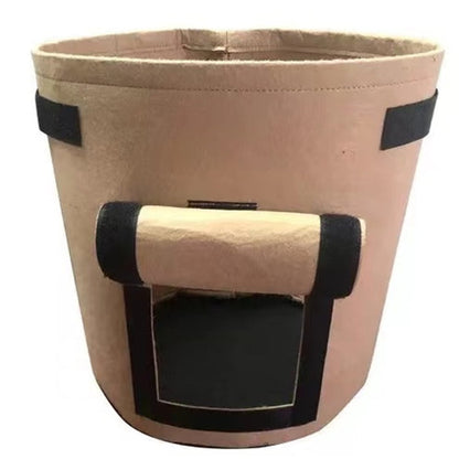 Versatile Garden Grow Bag with Viewing Window | Ideal for Vegetables & Herbs | Breathable with Carry Handles