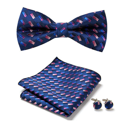 Three-Piece Set Featuring Stylish Bowties
