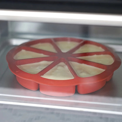 Flexible and Heat-Resistant Silicone Cake Pan | Non-Stick Triangle Molds