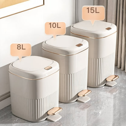Stylish Pedal Trash Can for Effortless Waste Disposal