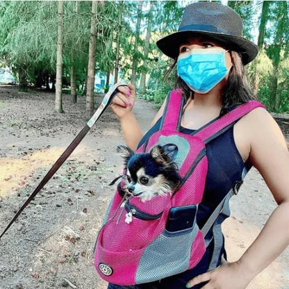 Comfortable Canine Carrier Backpack for Adventures