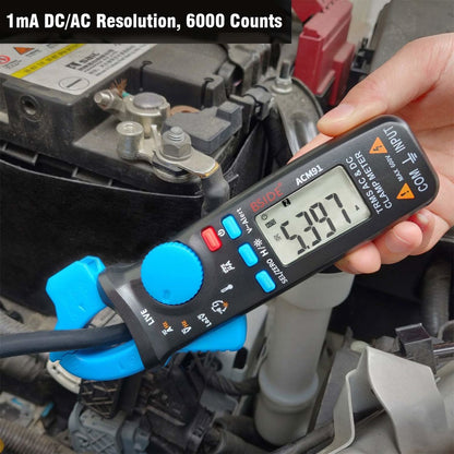 Precision AC/DC Current Clamp Meter with Dual Display