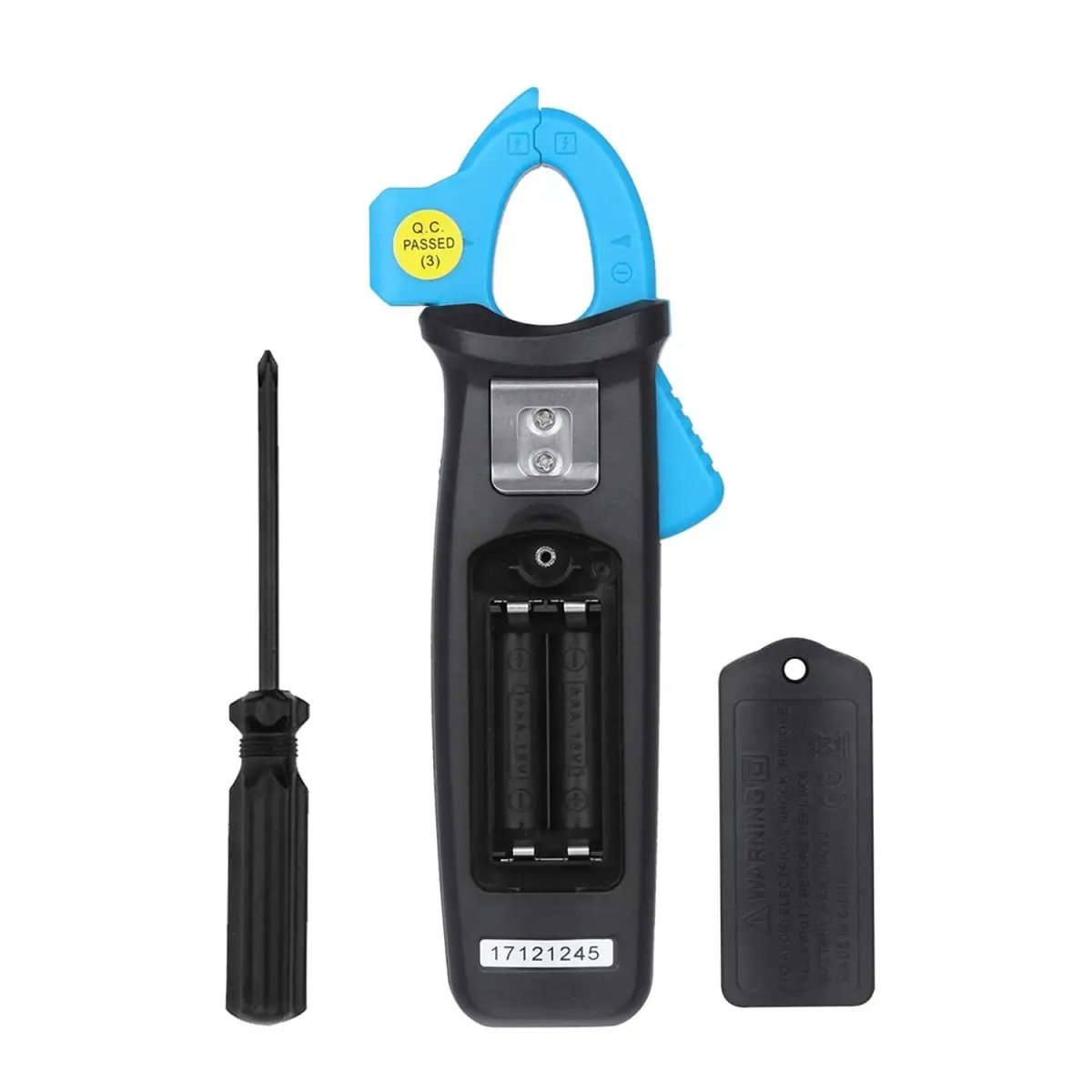 Precision AC/DC Current Clamp Meter with Dual Display