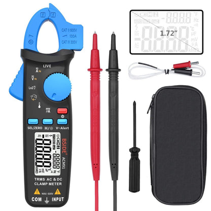 Precision AC/DC Current Clamp Meter with Dual Display