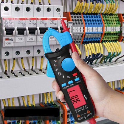 Precision AC/DC Current Clamp Meter with Dual Display