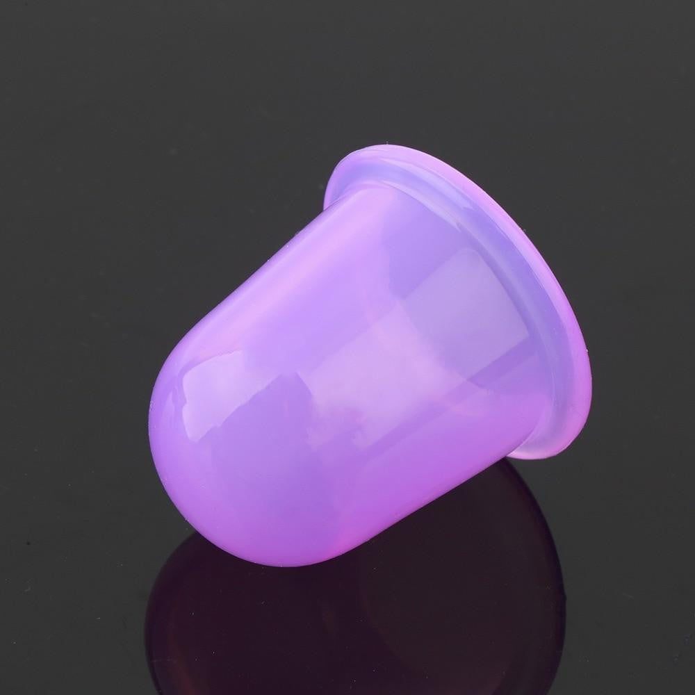 Silicone Cups for Vacuum Therapy to Reduce Cellulite
