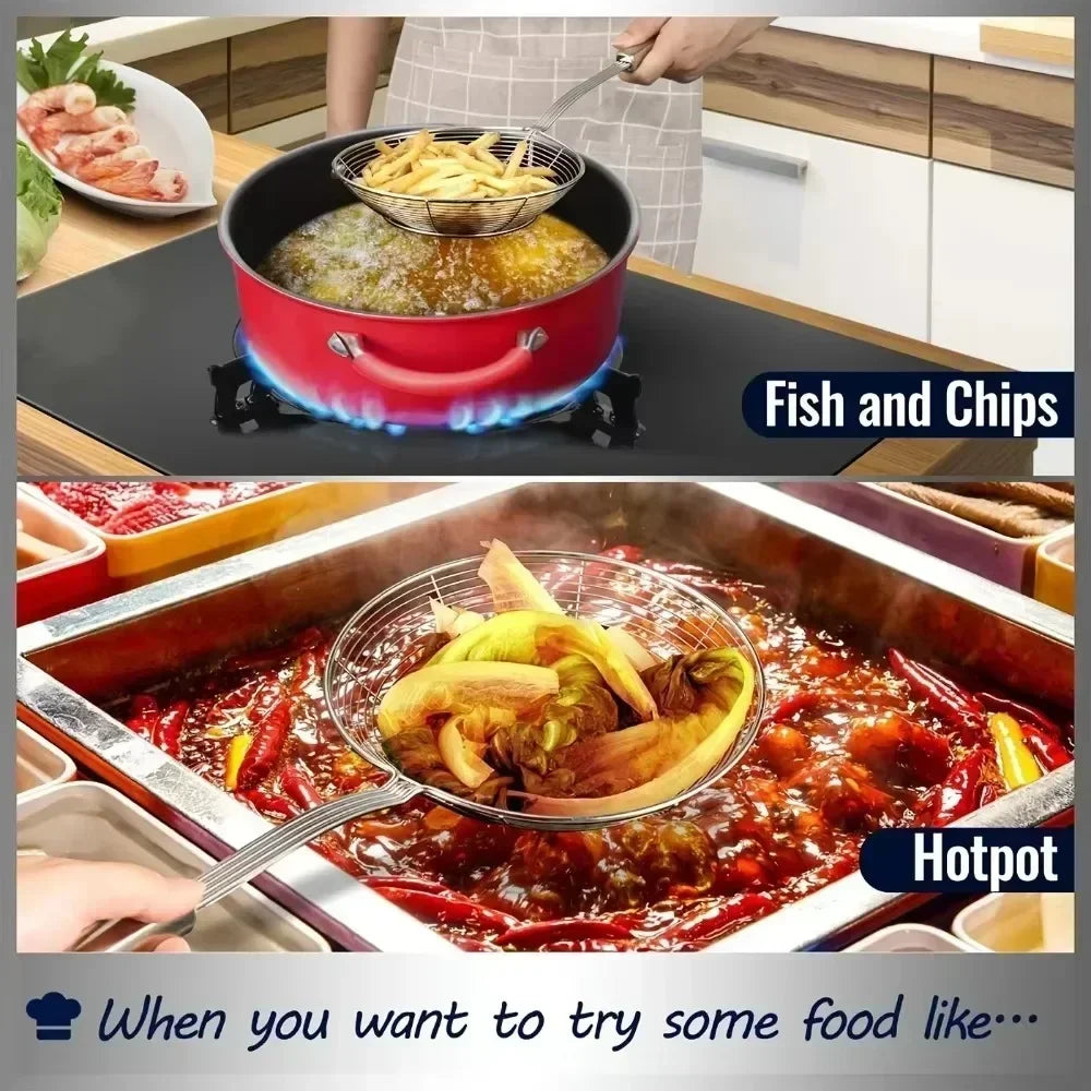 15-Inch Stainless Steel Dual-Purpose Slotted Spoon