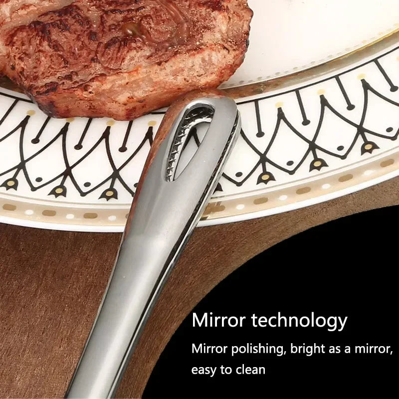 Premium Stainless Steel Grilling Tongs with Extended Reach