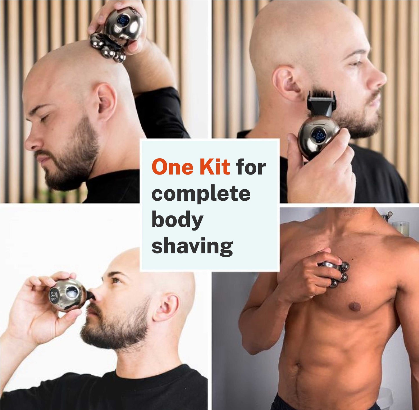 5-in-1 Electric Shaver for Precision, Versatility, and Style