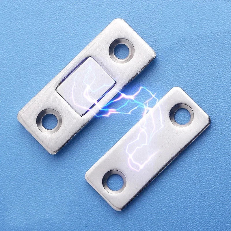 2-Pack Discreet Magnetic Door Closers for Cabinets