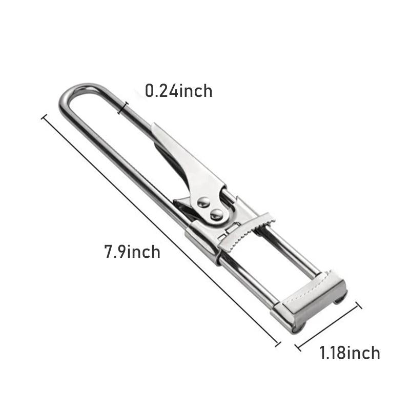 Versatile Stainless Steel Jar & Bottle Opener for Effortless Use