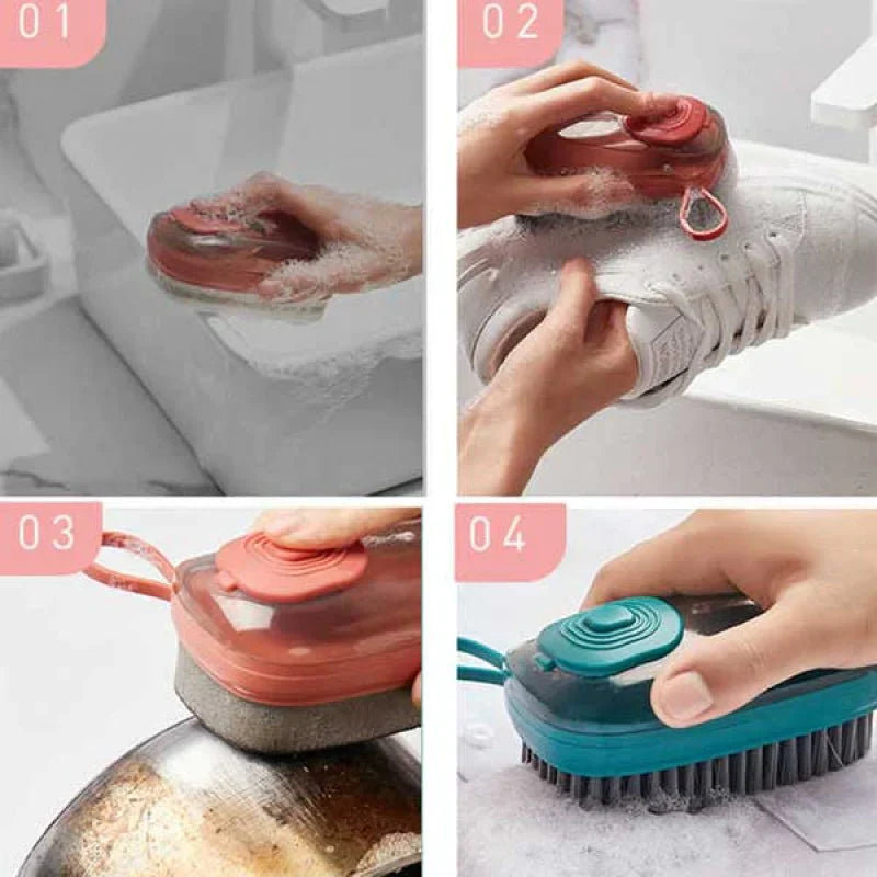 Versatile 3-in-1 Cleaning Tool for Effortless Home Care