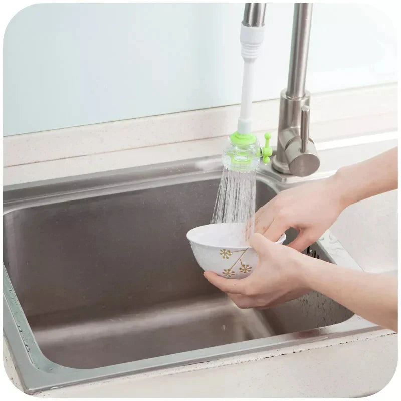 Versatile Swivel Faucet Attachment for Efficient Water Use