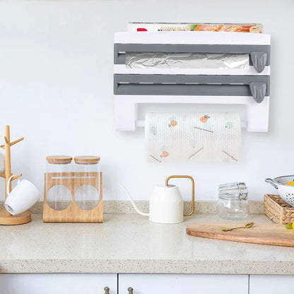 Versatile 3-in-1 Paper Dispenser Organizer