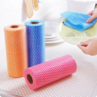 50 Eco-Friendly Reusable Cleaning Cloths