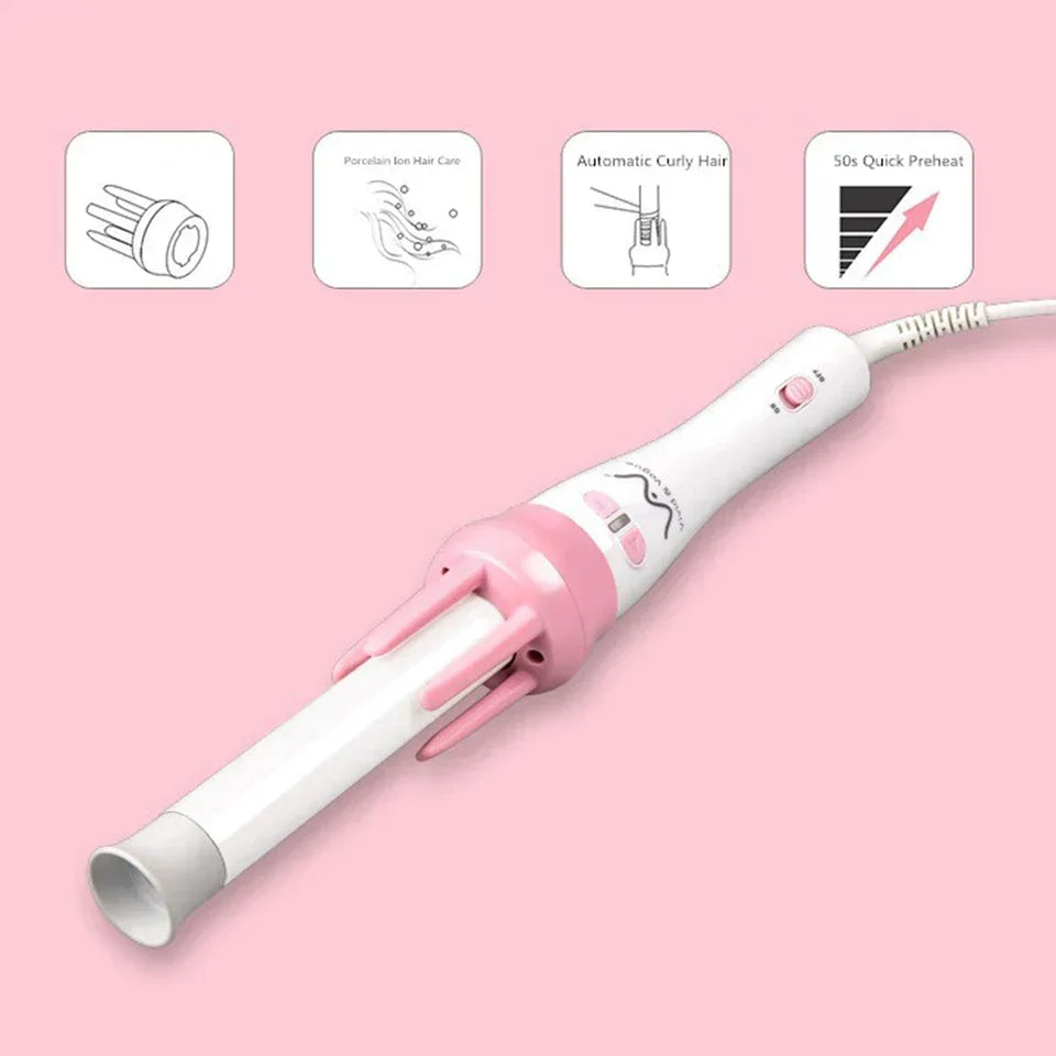 Double Rotation Automatic Curling Iron for Hair Styling