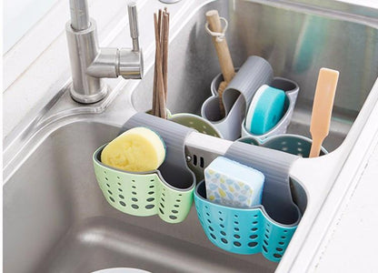 Double-Sided Sink Organizer for Kitchen