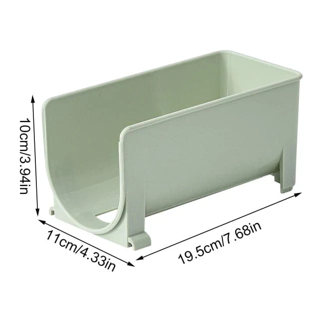 Double-Tiered Clear Drink Can Organizer
