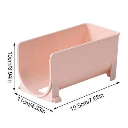 Double-Tiered Clear Drink Can Organizer
