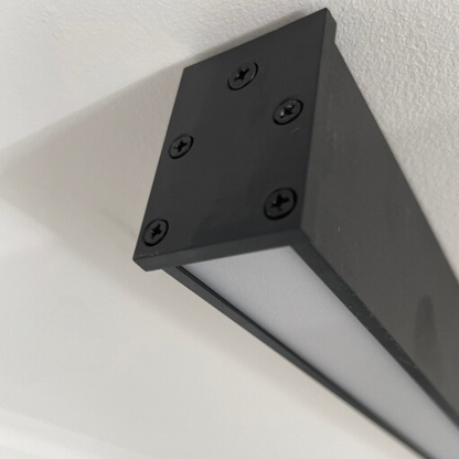 Sleek Modern Linear Ceiling Light - LED Fixture for Living Room