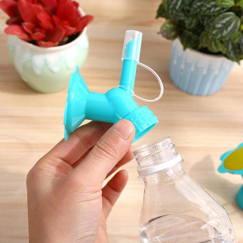 Dual Function Bottle Cap Sprinkler for Watering Plants