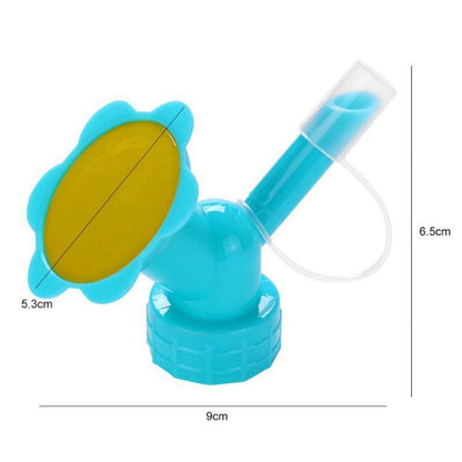 Dual Function Bottle Cap Sprinkler for Watering Plants