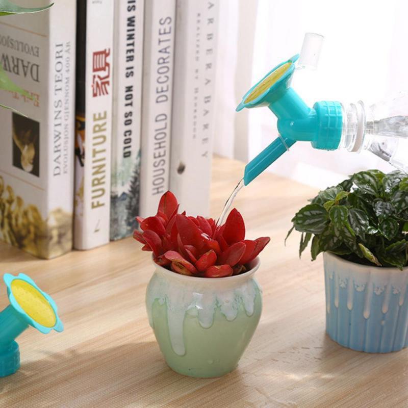 Dual Function Bottle Cap Sprinkler for Watering Plants