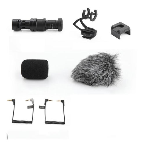 Dual-Function Directional Microphone Kit for Smartphones