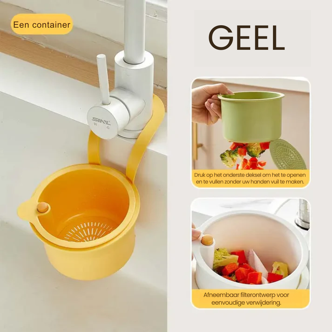 2-in-1 SmartDrain™ — Keep Your Kitchen Fresh and Tidy Daily