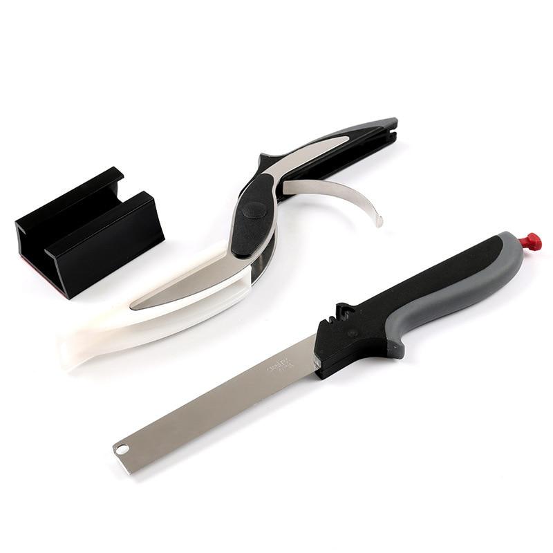 Versatile Kitchen Shears with Cutting Board Combo