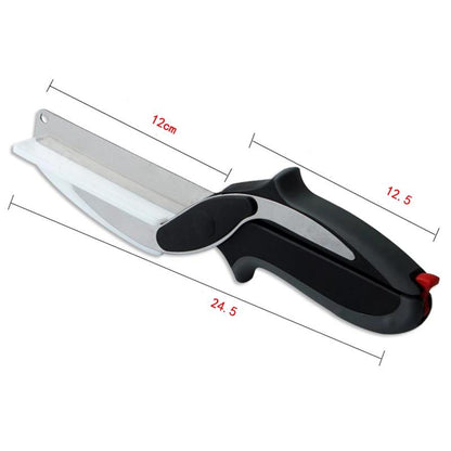 Versatile Kitchen Shears with Cutting Board Combo