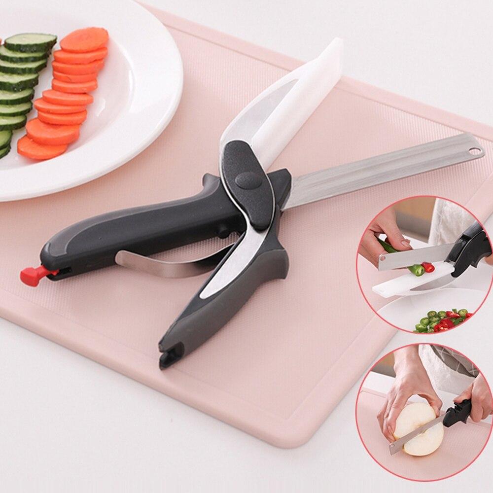 Versatile Kitchen Shears with Cutting Board Combo
