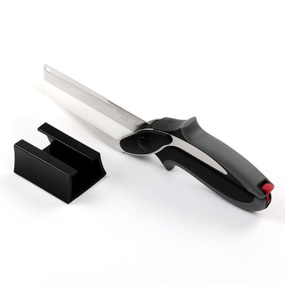 Versatile Kitchen Shears with Cutting Board Combo