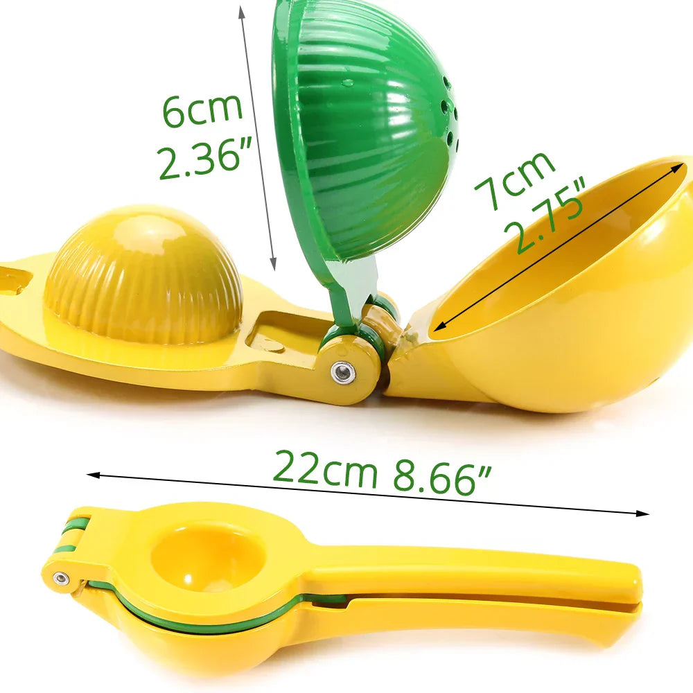 Dual-Function Citrus Press: Aluminum Citrus Juicer