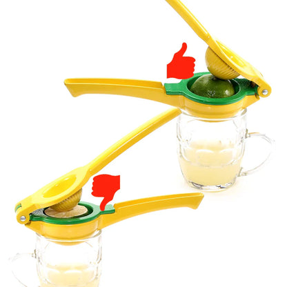 Dual-Function Citrus Press: Aluminum Citrus Juicer