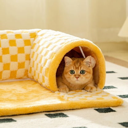 Dual-Function Cat Hideaway - CozyPaws Retreat