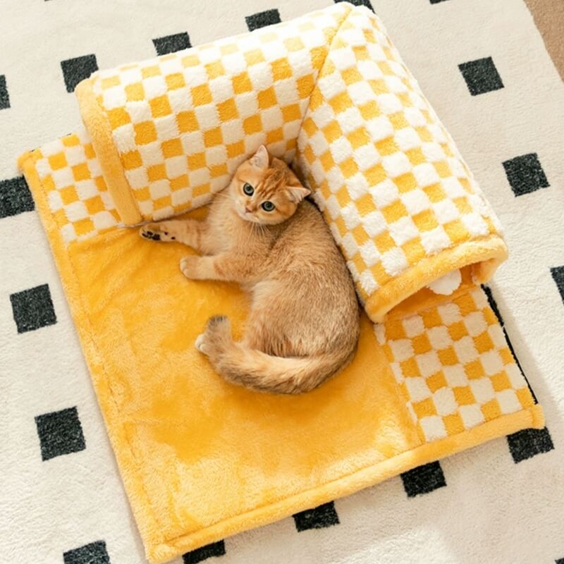 Dual-Function Cat Hideaway - CozyPaws Retreat