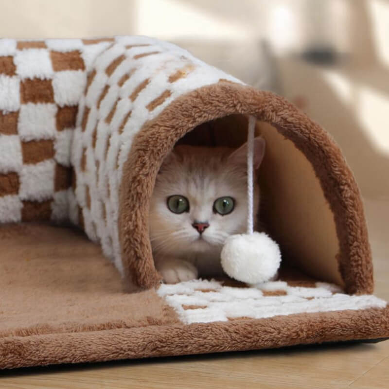 Dual-Function Cat Hideaway - CozyPaws Retreat