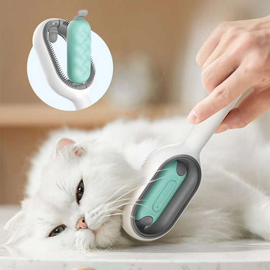 Dual-Function Pet Grooming Tool - PetGlide Pro