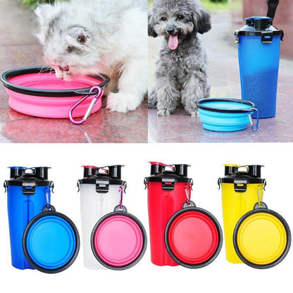 Ultimate Travel Companion Cup with Bowl - PetHydrate Buddy