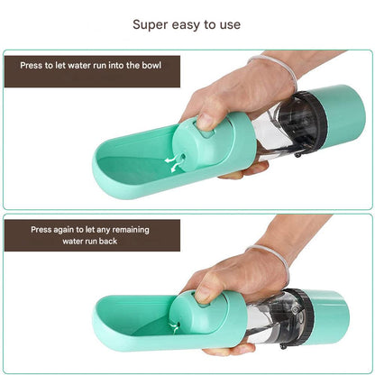 Travel Companion Bottle for Food and Water - PetHydrate Duo