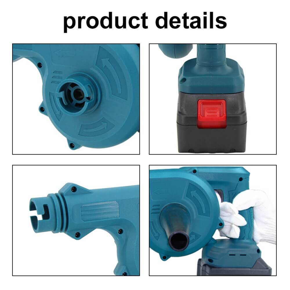Cordless 2-in-1 Leaf Blower and Vacuum for Effortless Cleanup