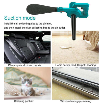 Cordless 2-in-1 Leaf Blower and Vacuum for Effortless Cleanup