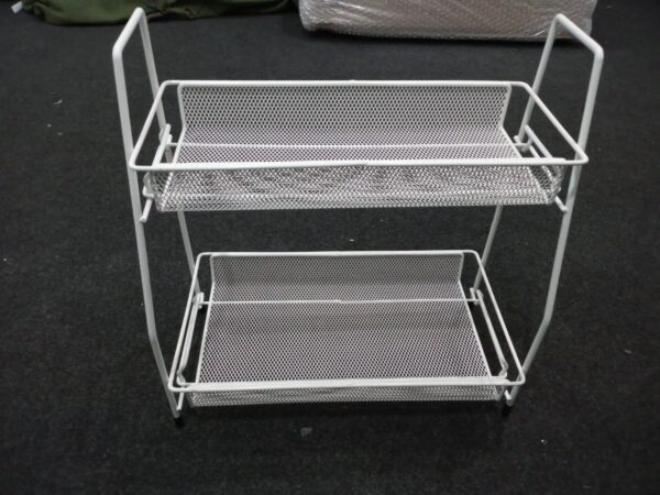 Dual-Tier Iron Organizer for Home & Office